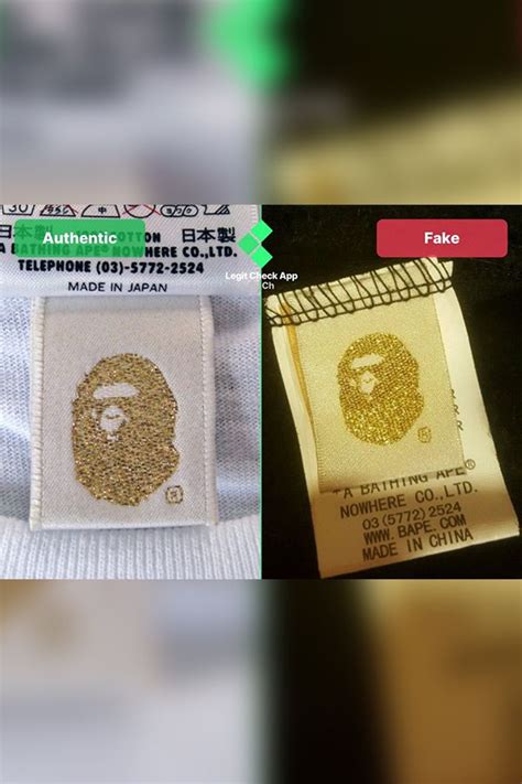 bape gold tag scam.